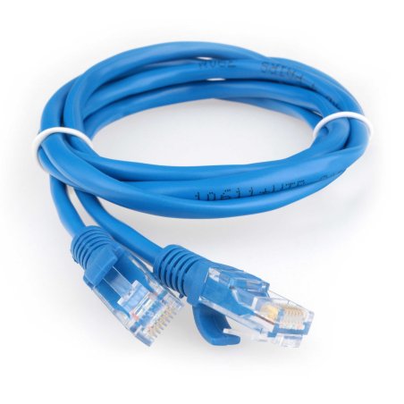 Патч-корд CCA light UTP Гарнизон PC-UTP-5e-1-B кат.5e, 1м, литой, многожильный синий