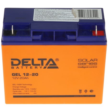 Батарея для ИБП Delta GEL 12-20 12В 20А·ч
