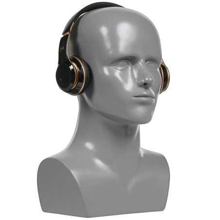 Наушники Harper HB-213 20-20000 Гц 88 дБ 32 Ом 200мА черный/золотой