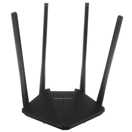 Wi-Fi роутер MERCUSYS MR30G, Wi-Fi 5, AC1200, 2.4/5ГГц, 2 LAN, черный