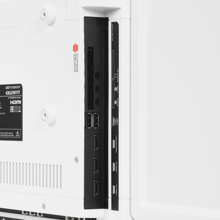 Телевизор Asano 43" 43LU5011T белый LED UHD 60Hz Салют ТВ