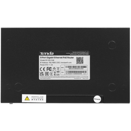 Ethernet-маршрутизатор Tenda G0-8G-PoE 8-портовый гигабитный PoE