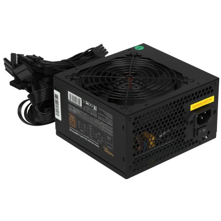Блок питания серверный 600W ExeGate ServerPRO 80 PLUS Bronze, 600PPH-SE (ATX, for 3U+ cases, APFC, КПД 89% (80 PLUS Bronze), 12cm fan, 24p, (4+4)p, PCIe, 5SATA, 3IDE, black)