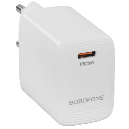 Cетевое зарядное устройство BOROFONE (6941991120251) BN26aa белый