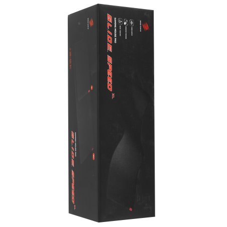 Игровой коврик для мыши Mad Catz G.L.I.D.E. SPEED XL черный (900 x 400 x 3 мм, резина, водоотталкивающая ткань)
