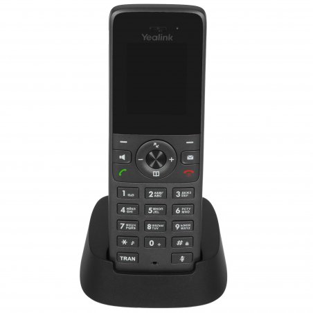 Телефон DECT-трубка Yealink W73P DECT (база W70B+трубка W73H) до 10 SIP-аккаунтов, до 10 трубок на базу, до 20 одноврем. Вызовов