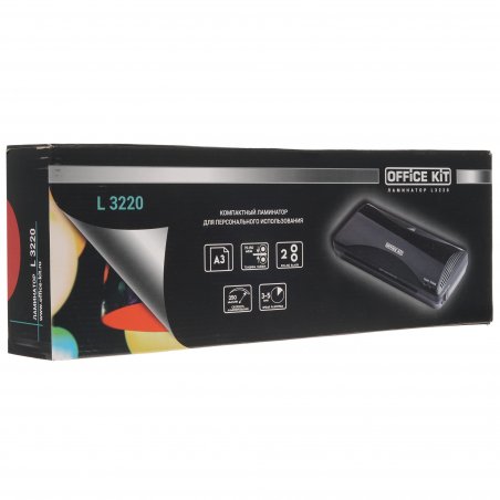 Ламинатор Office Kit L3220, 2 вала, A3, 150мкм, 250мм/мин