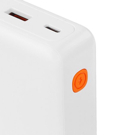 Портативный аккумулятор Cactus CS-PBFSEA-20000 20000mAh 4.5A USB-A/2xUSB-C белый