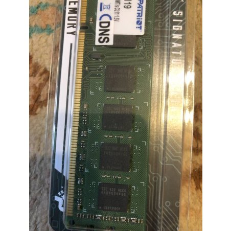 Оперативная память Patriot Signature, DDR3, 8Gb (1x8 GB), 1600 MHz, CL11, DIMM