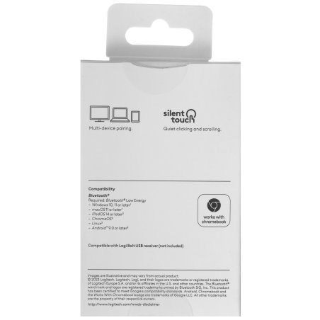 Мышь беспроводная Logitech Pebble 2 M350S графитовый, 4000 dpi, Bluetooth, кнопки - 3
