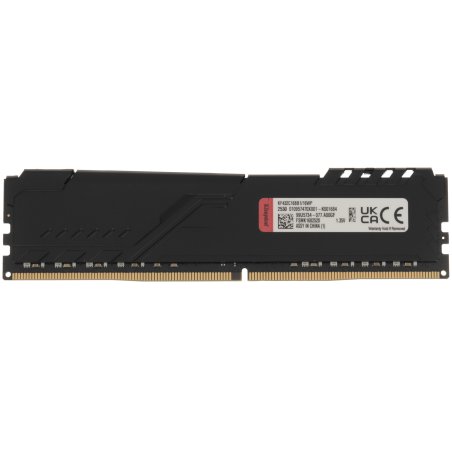 Оперативная память Kingston 16Gb 3200MT/s DDR4 CL16 DIMM 1Gx8 FURY Beast Black