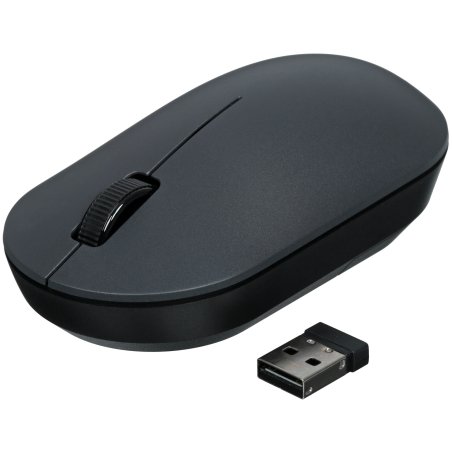 Мышь беспроводная Xiaomi Wireless Mouse Lite 2 черный, 1000 dpi, радиоканал, USB, кнопки - 3