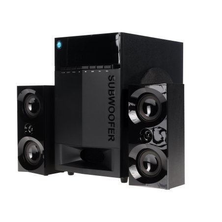 Акустическая система Dialog Progressive AP-230 BLACK акустические колонки 2.1, 35W+2*15W RMS, Bluetooth, USB+SD reader