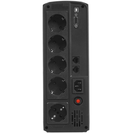 Источник бесперебойного питания UPS CyberPower VP1200ELCD Line-Interactive 1200VA/720W USB/RS-232/RJ11/45 (4 + 1 EURO)