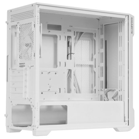 Компьютерный корпус Gigabyte C102W Gb-C102GI белый без БП M-ATX 5x120мм 4x140мм 2xUSB 3.0 audio bott PSU
