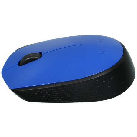 Мышь беспроводная Logitech M170 черный/темно-серый, 1000 dpi, радиоканал, USB, кнопки - 3