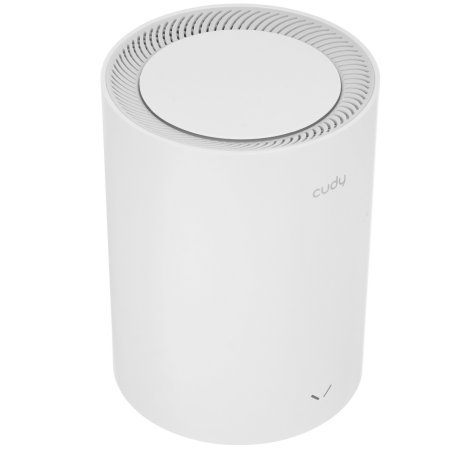 Бесшовный Mesh роутер Cudy M1800 (M1800 2-PACK) AX1800 10/100/1000BASE-TX/Wi-Fi белый (упак.:2шт)