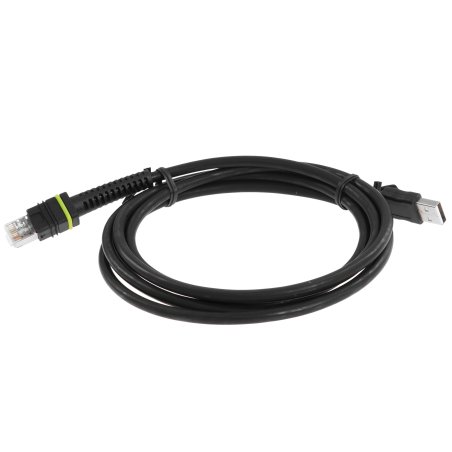 Сканер штрих-кода ручной Zebra DS3608 (DS3608-ER3U4602ZVW) 2D Imager (дальнобойный), проводной, USB, RS-232 (COM порт, Serial), зеленый/черный