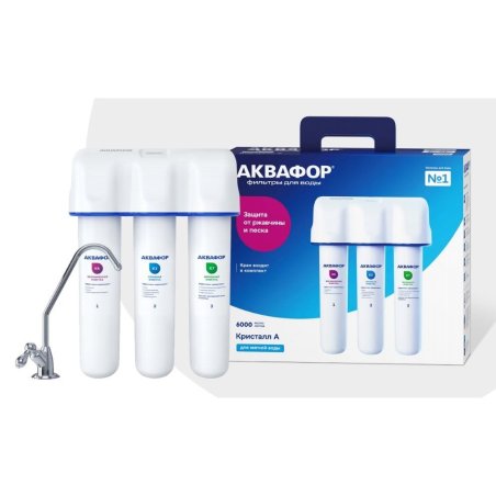 Водоочиститель Аквафор Кристалл А белый