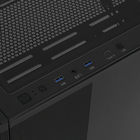 Компьютерный корпус AeroCool/Formula Air Power G5 Plus черный без БП ATX 4x120мм 2xUSB 2.0 1xUSB3.1 audio bott PSU