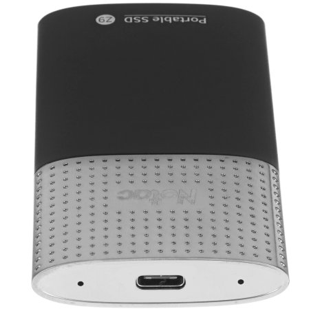 Внешний SSD Netac Z9, 128 Gb, USB 3.2 Gen 2 Type-C, R/W 550/480, черный