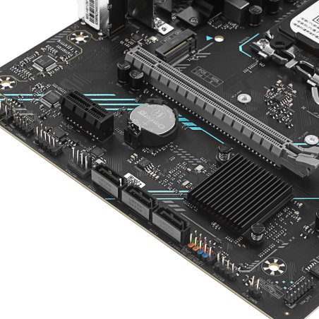 Материнская плата Maxsun Terminator B760M D5 WIFI, LGA 1700, Intel B760, 4xDDR5, 4xSATA, 3xM.2, 1xPCIe 5.0 x16, 1xPCIe x4, 1xPCIe x1, 1xHDMI, 1xDP, 1x 2.5Gb LAN, 6xUSB 2.0, 2xUSB 3.2 Gen 2, 3x3.5 мм, 5.1, mATX