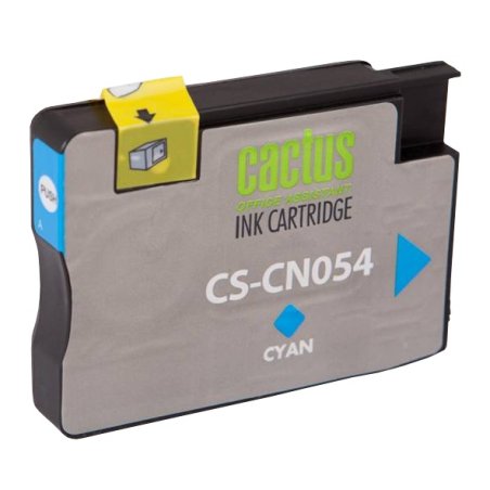 Картридж струйный Cactus CS-CN054 №933XL голубой (14 мл) для HP DJ 6600