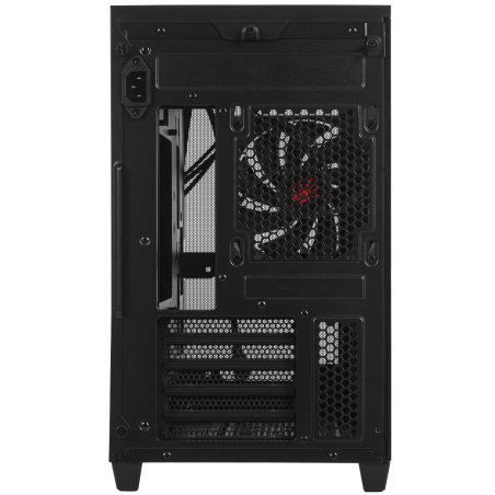 Компьютерный корпус Bloody BD-CC117F черный без БП mATX 5x120мм 1xUSB 2.0 1xUSB 3.0 audio bott PSU