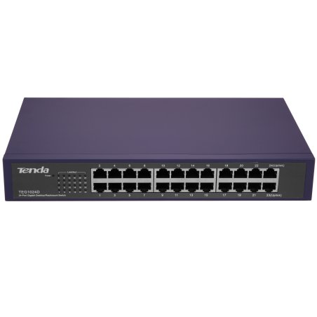 Коммутатор Tenda TEG1024D 24-Port 10/100/1000 Gigabit Switch