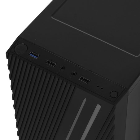 Компьютерный корпус Aerocool / Formula Streak-A-BK-v1 черный без БП ATX 1x80мм 2xUSB 2.0 1xUSB 3.0 audio