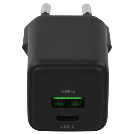 Сетевое зарядное устройство Rexant с двумя портами USB-A и Type-C, 25Вт GaN