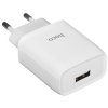 Сетевое зарядное устройство 1 USB/HOCO HC-12899 C72A/Выход: 10.5W/белый
