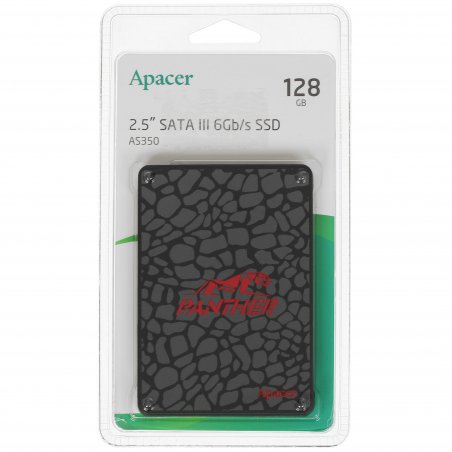 Накопитель SSD Apacer AS350 PANTHER, 128Gb, 2.5", SATA III, R/W 560/540