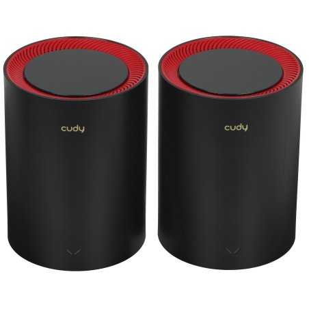 Бесшовный Mesh роутер Cudy M3000(2-PACK) AX3000 10/100/1000/2500BASE-T, белый (упак.:2шт)