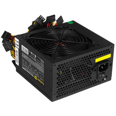 Блок питания ExeGate, 450NPX (EX224733RUS), 450Вт, black, 120мм, черный