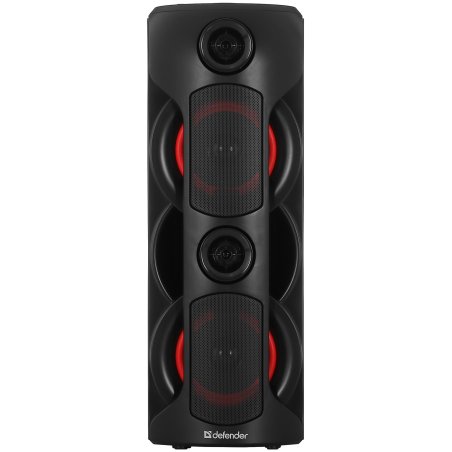Портативная акустика Defender Rage 50 Вт Light/BT/FM/USB/LED/TWS черный