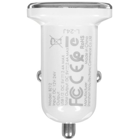АЗУ BOROFONE (6931474708649) BZ12 белый 2USB 2.4A