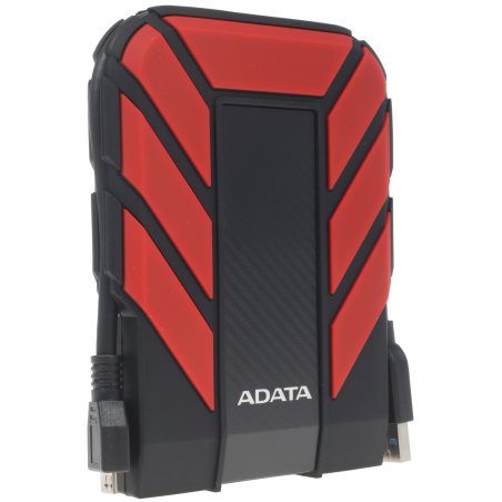 Внешний HDD 2.5" ADATA HD710P, 1TB, USB 3.2 Gen 1 Type-A, 5400 rpm, черный/красный