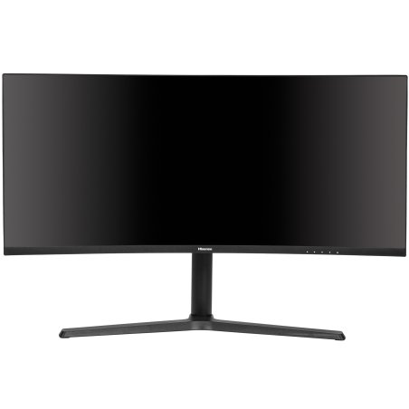 Монитор 34" Hisense 34G6K-PRO VA 3440x1440, 180 Гц, 1 мс, 21:9, 400 кд/м2, 2xHDMI, 1хDP, изогнутый, черный