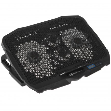 Подставка для ноутбука Digma D-NCP170-4 17"390x280x28мм 2xUSB 4x 70/125ммFAN 750г черный