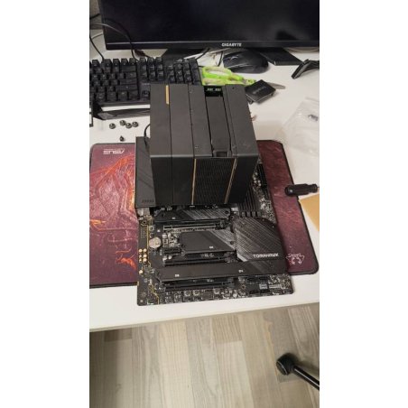 Кулер для процессора DEEPCOOL ASSASSIN IV VC VISION черный, 120 мм, алюминий/медь, 1800 об/мин, 29.3 дБ, 4 pin, 300 Вт, 172 мм