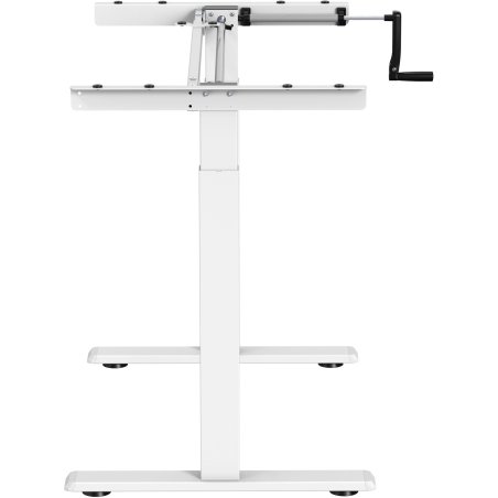 Подстолье Cactus CS-MDF-WT белый черный каркас белый 133x118x60 см