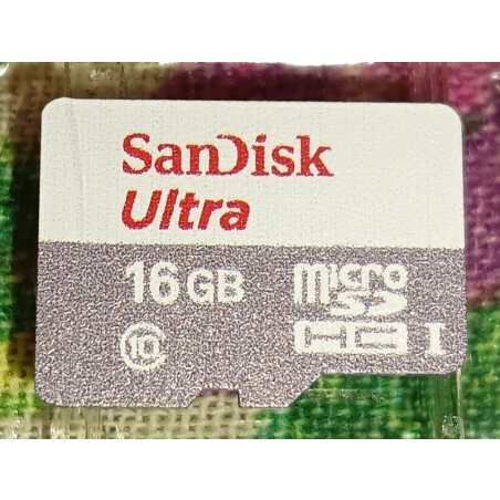 Флеш-накопитель Sandisk Ultra microSDHC 16Gb 80Mb/s Class 10