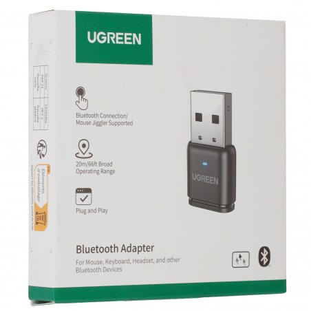 Bluetooth адаптер Ugreen BT301 серый (35994)