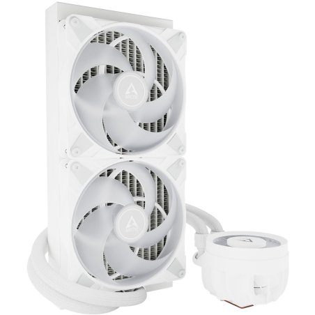 Жидкостная система охлаждения Arctic Liquid Freezer III 280 белый, 140 мм, алюминий/медь, 2800 об/мин, 26 дБ, 4 pin, 260 Вт