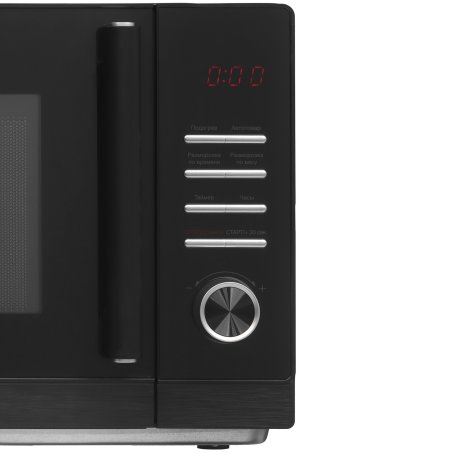 Микроволновая печь Hyundai HYM-D3012 черный 25л 800Вт кнопки, поворотный механизм