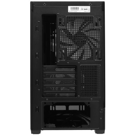 Компьютерный корпус ZALMAN P30 V2, MATX, черный, WINDOW, 2x3.5", 3x2.5", 1xUSB TYPE-C, 1xUSB 3.0, SIDE 2x120мм ARGb, REAR 1x120мм ARGb, VGA support