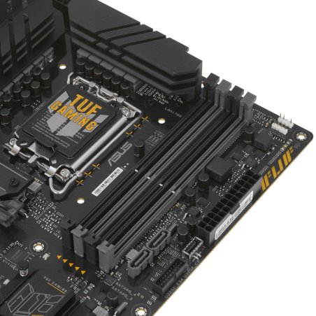 Материнская плата ASUS TUF GAMING B660M-PLUS WIFI, LGA 1700, Intel B660, 4xDDR5, 4xSATA, 2xM.2, 1xPCIe 5.0 x16, 1xPCIe 3.0 x4, 1xPCIe x1, 1xDP, 1xHDMI, 1x 2.5Gb LAN, 4xUSB-A 3.2 Gen 2, 1xUSB-A 3.2 Gen 1, 2xUSB 2.0, 1xUSB-C 3.2 Gen 2x2, 5x3.5 мм, 7.1, mATX