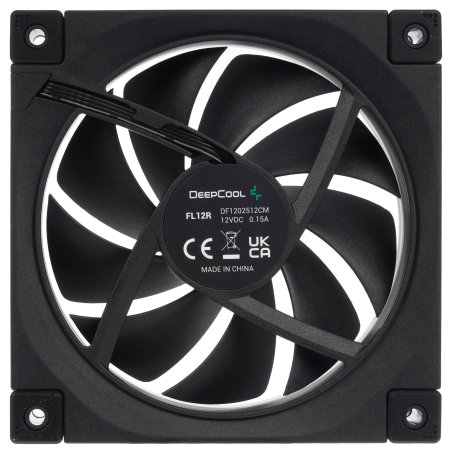 Вентилятор для корпуса Deepcool FL12R Reverse ARGb 120х120x25 черный 4-pin 33.9дБ (R-FL12R-BKAPN1-G)