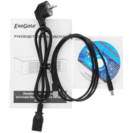 Источник бесперебойного питания ExeGate ServerRM UNL-1500.LCD.AVR.С13.RJ.USB.3U 1500VA/900W, LCD, AVR, 4*C13, RJ45/11, USB, 3U